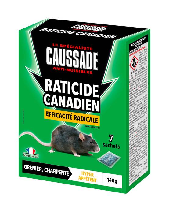 Caussade - RATS - CÉRÉALES RATICIDE CANADIEN