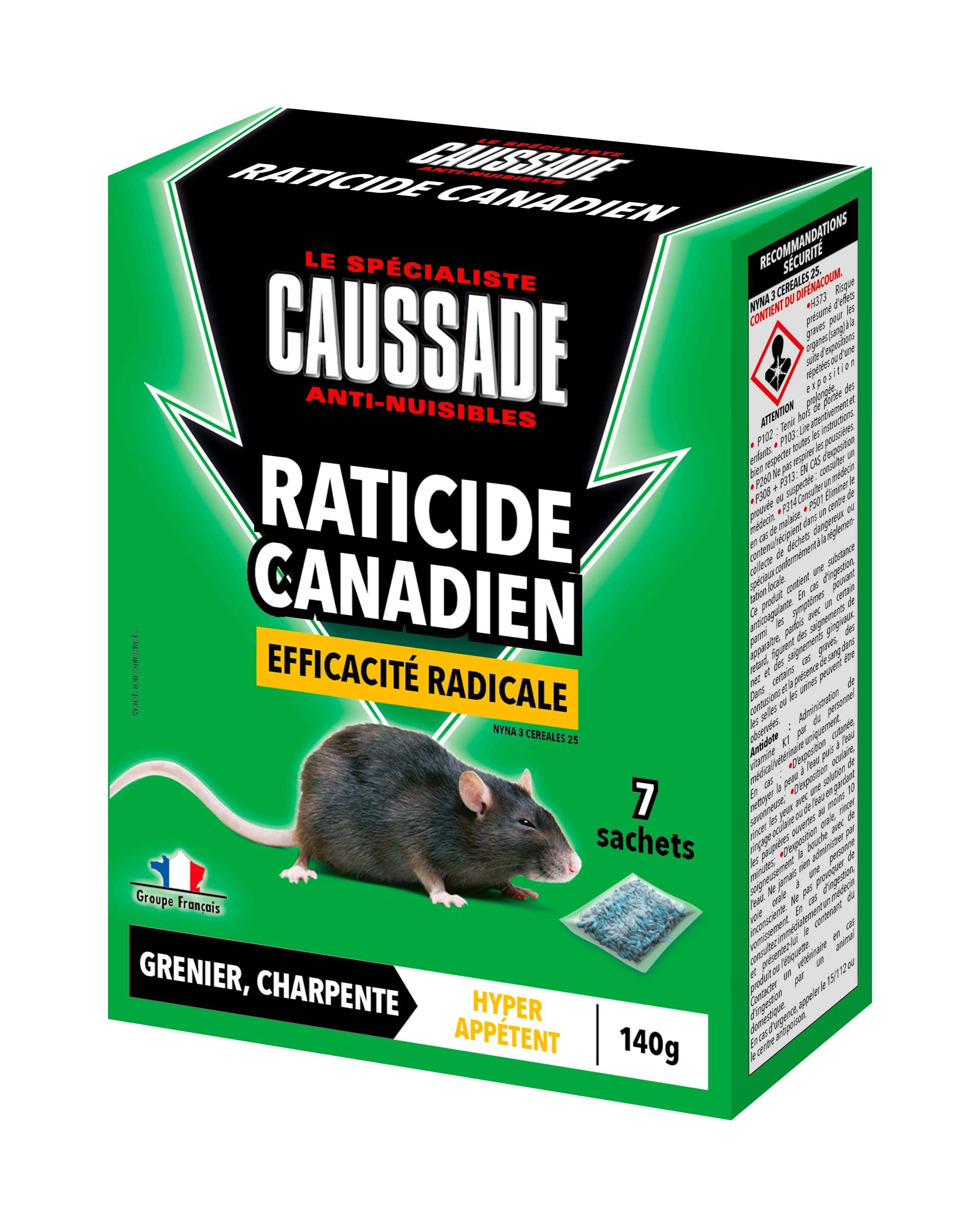 Caussade - RATS - CÉRÉALES RATICIDE CANADIEN