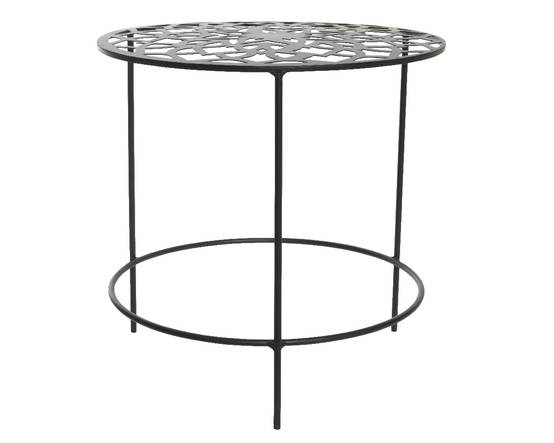 Etagere cache-pot fer
