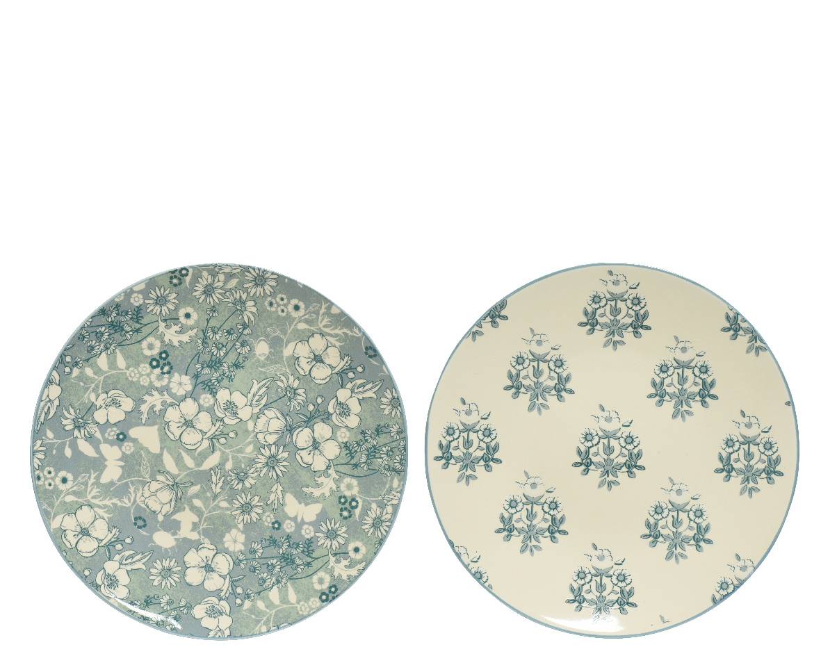 Assiette plate porcelaine