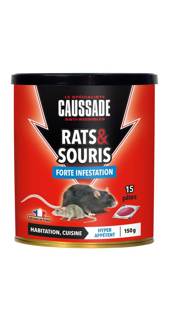 Caussade - Pâte Anti-Rongeurs 150g - CAUSSADE