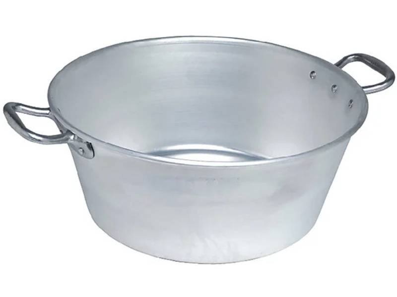 LE PRATIQUE - Tina aluminio asa alu Ø 45 cm 21 L esp. 1,5 mm - Le Pratique