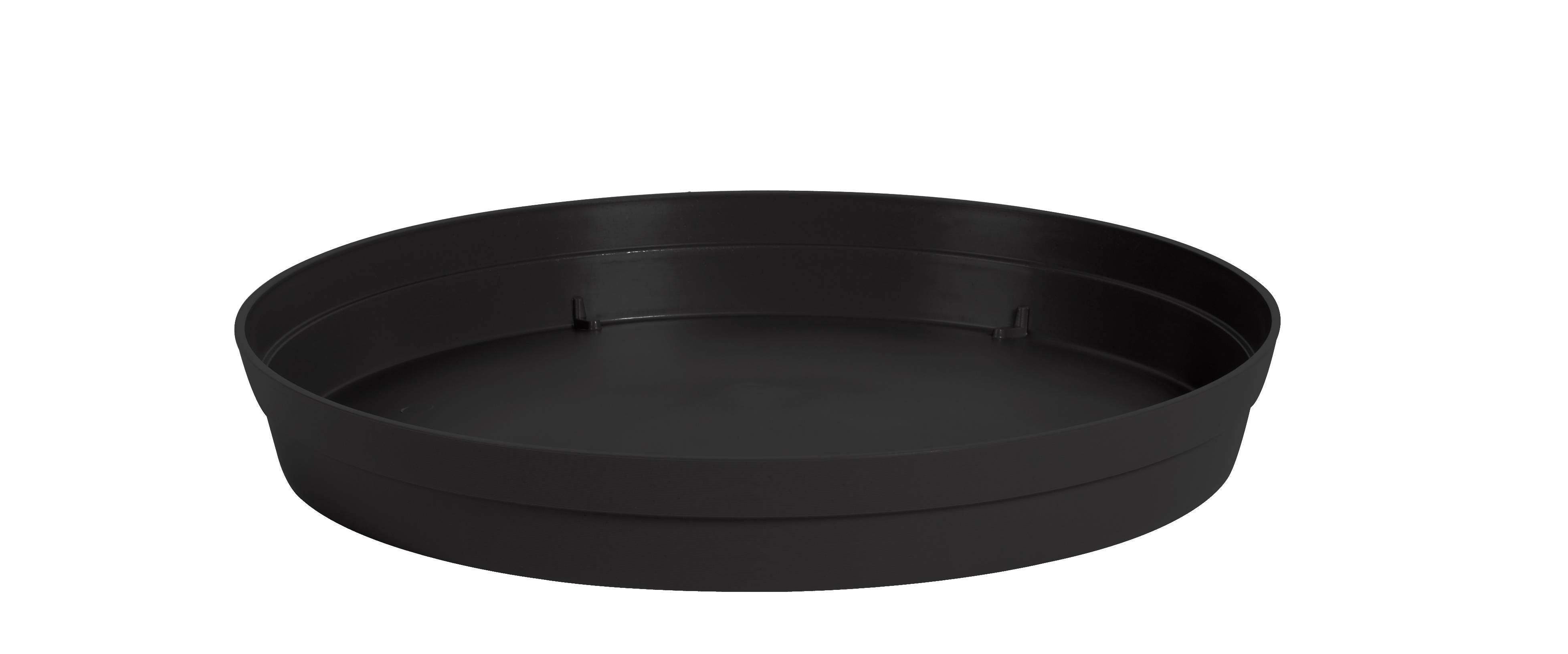 Soucoupe Rond Polypropylène Anthracite - EDA
