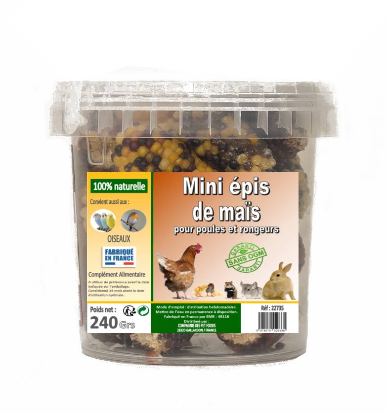Mini friandises épis de maïs 240 g LIFLAND