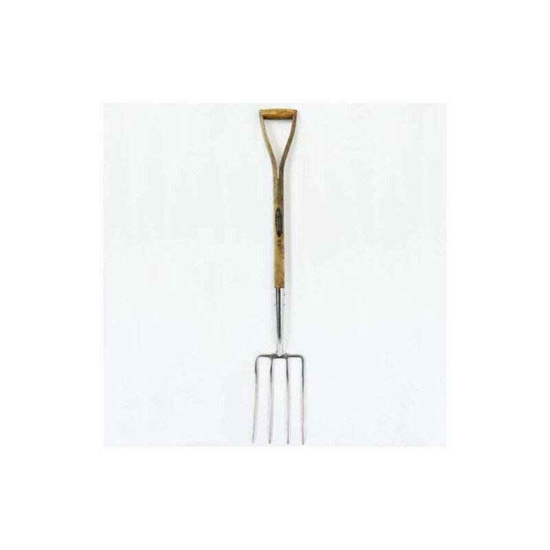 Horca para cavar Inox 4 dientes Madera 104 cm - S&J - Imagen 7