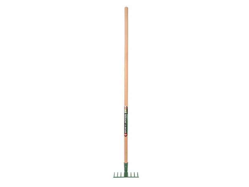 Râteau Jardin Acier Forgé Bois Hêtre 130 cm S&J - Image 6