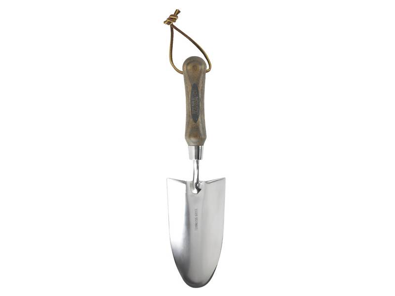 Transplantoir Acier Inoxydable Manche Bois 32,5 cm - S&J - Image 3