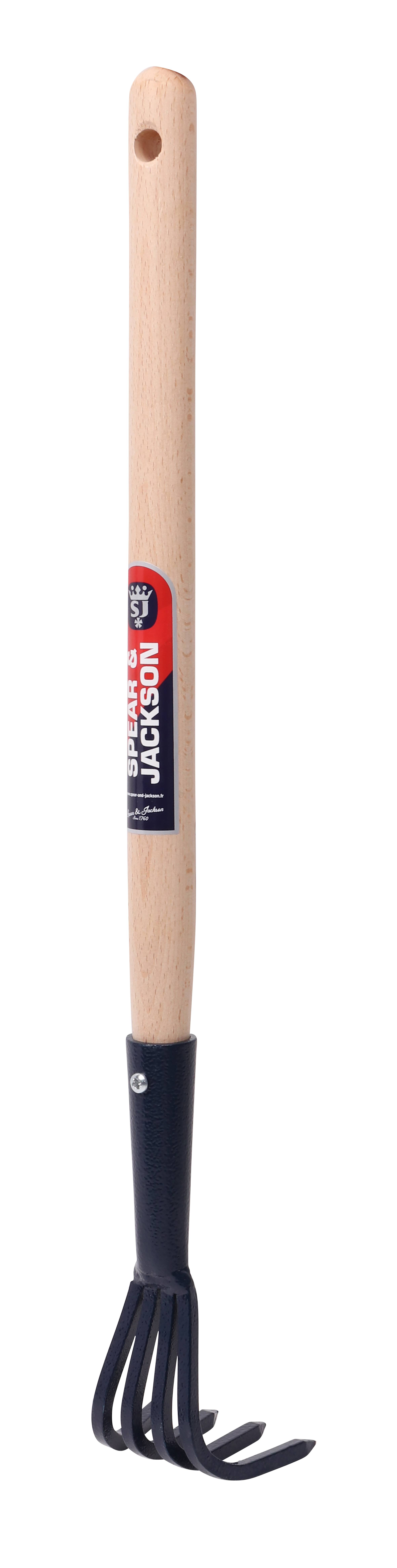 Griffe de Jardin Forgée Manche Bois Hêtre 49,6 cm - S&J - Imagen 2