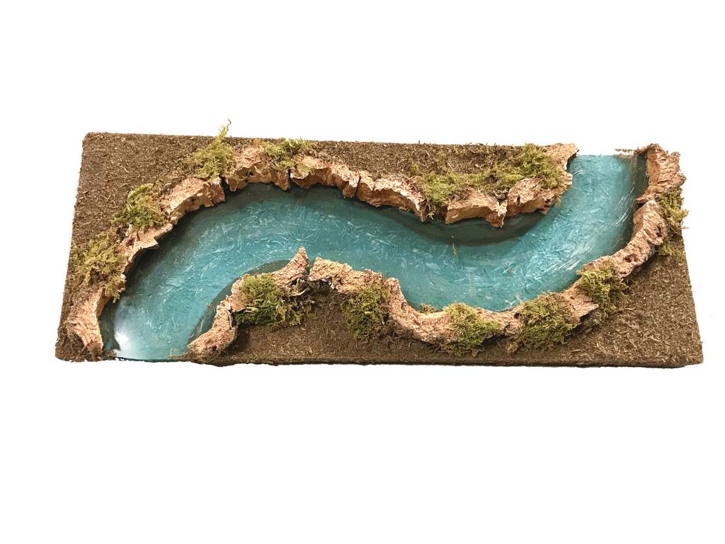 élements du fleuve componible. 2 Models assortis cm 32x13x3 - Image 3