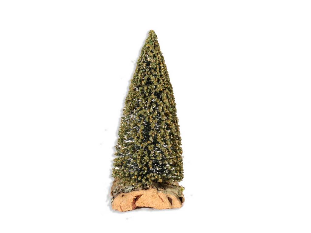 Sapin vert H cm 15 sur roche cm 7x4x17 - Image 1