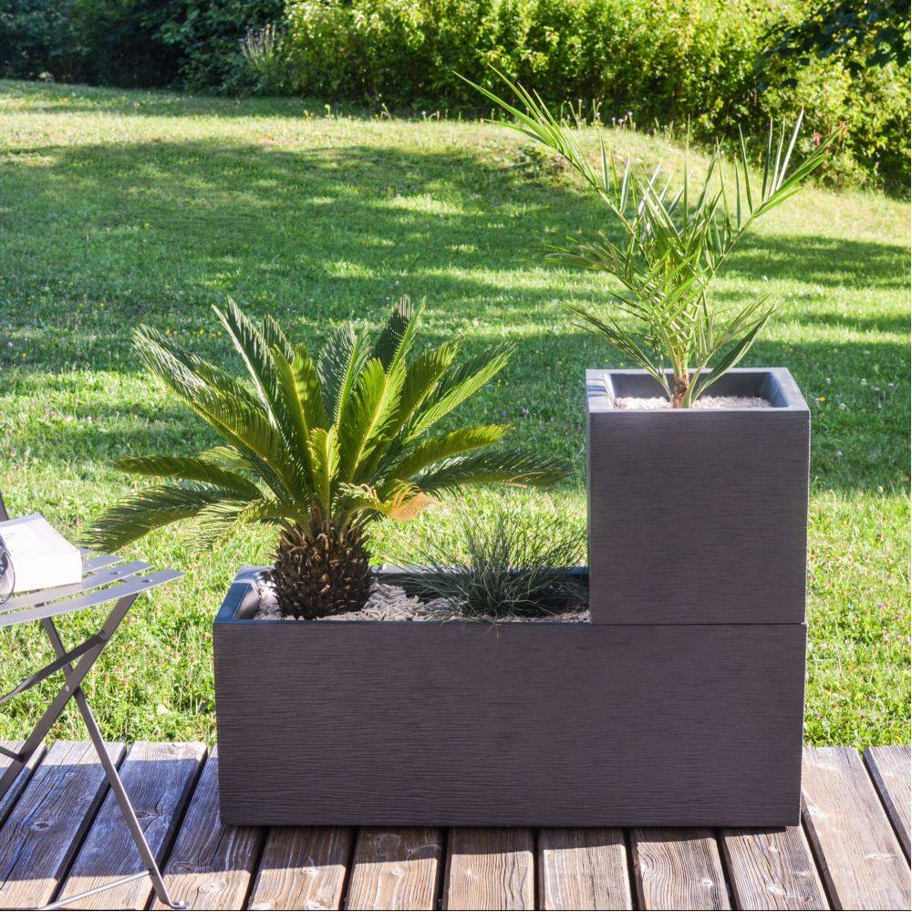 Jardinière Polypropylène Graphit'Up - EDA - Imagen 4
