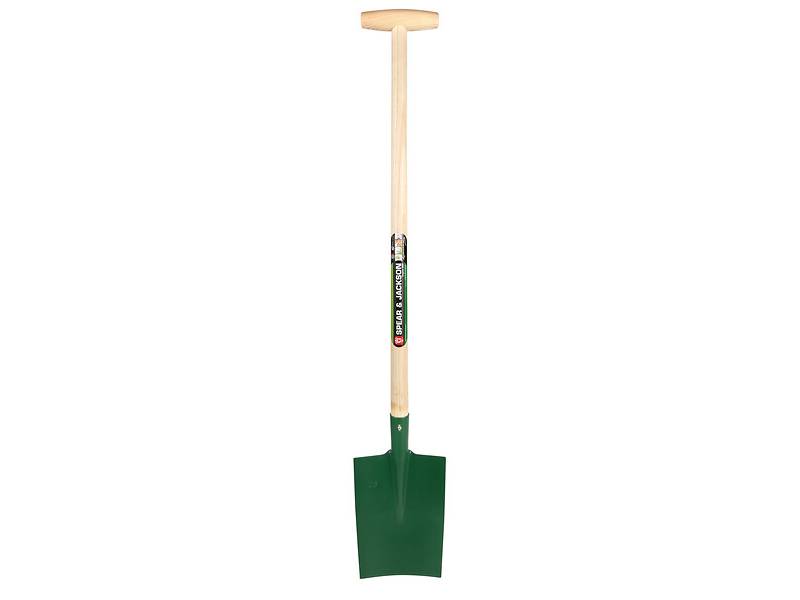 Bêche Senlis Manche Bois Béquille L.113,5 x l.19,5 cm - S&J - Imagen 1