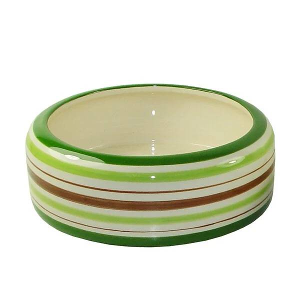 Gamelle pour lapins et furets céramique blanc cassé Ø 16 cm H 5,5 cm - RONGIS - Image 2