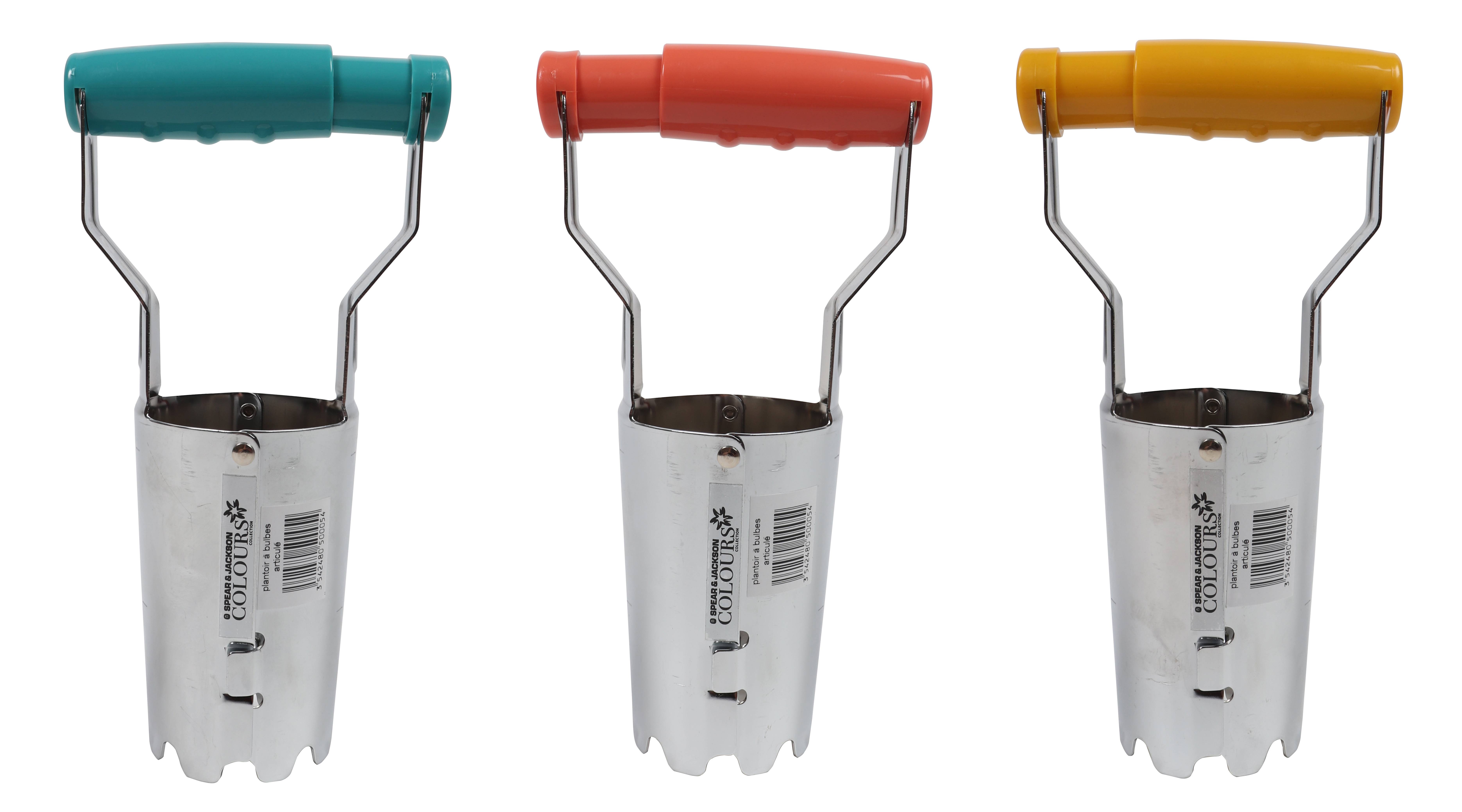 Plantoir à bulbes articulé Acier Gris 23 cm – S&J - Imagen 1