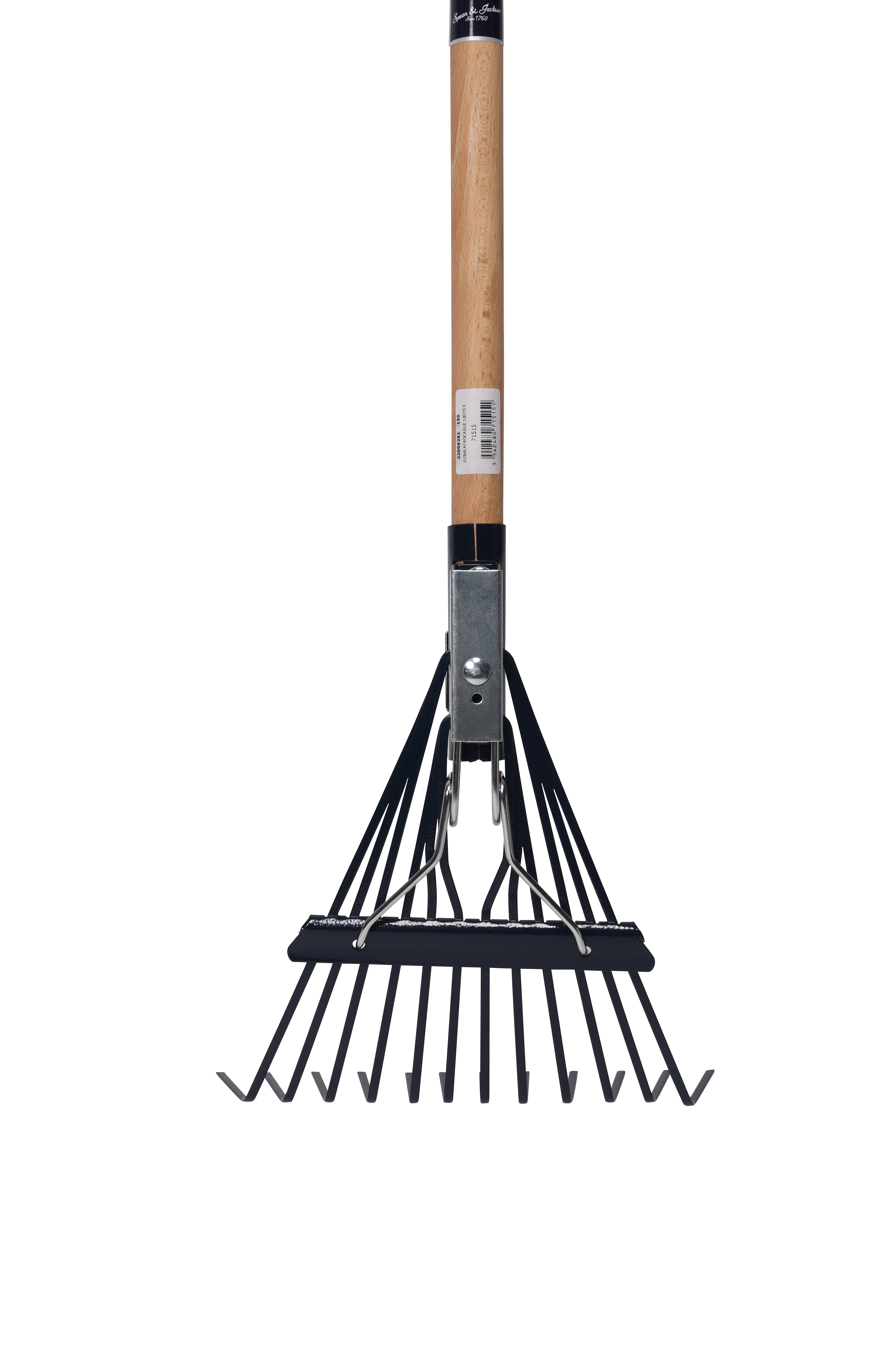Balai de Rocaille 12 Dents Manche Bois Hêtre 130 cm - S&J - Imagen 3