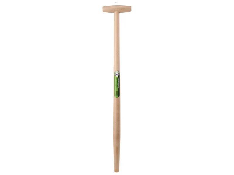 Manche de fourche à bêcher bois hêtre L 80 cm béquille - S&J - Imagen 1