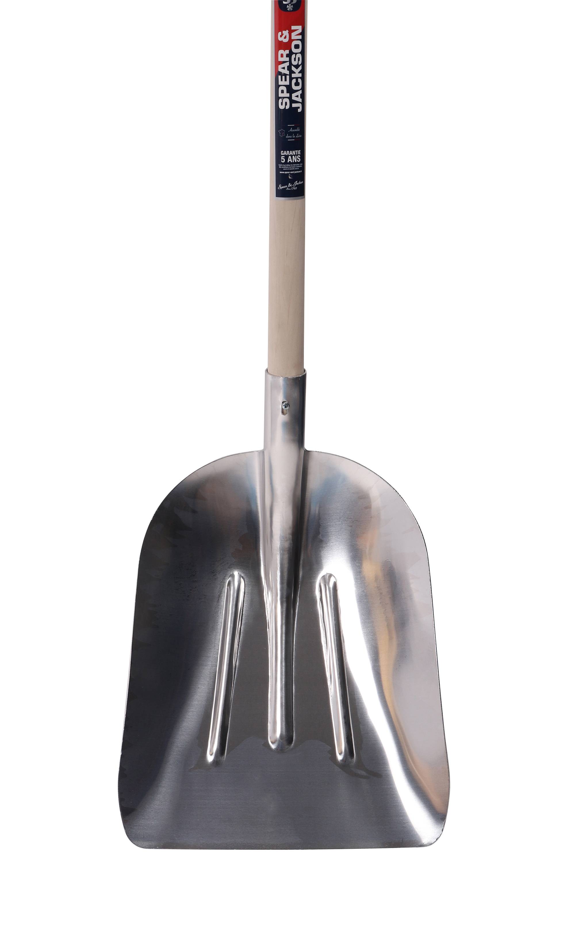 Pelle aluminium PM avec poignée plastique L 65 cm – S&J - Image 7