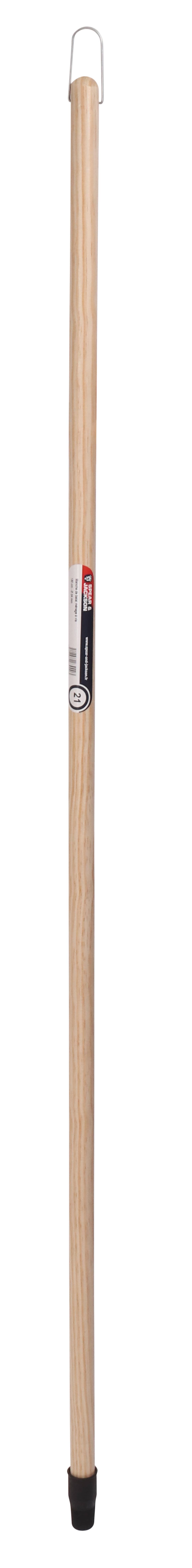 Manche de balai menage bois pin 1,30 m S&J