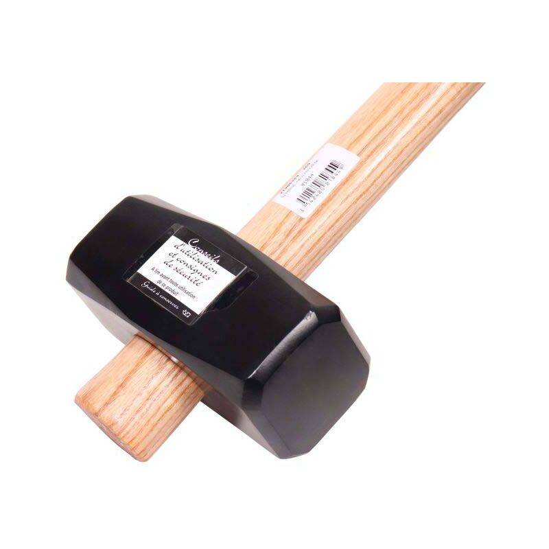 Masse Outil Acier Forgé Manche Frêne 4 kg 90 cm - S&J - Imagen 2