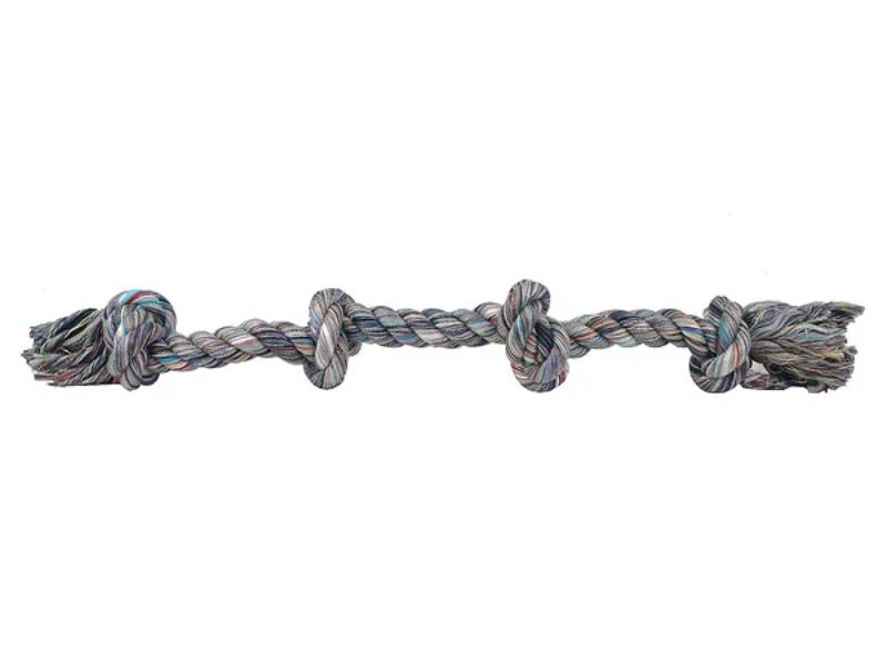 Jouet pour chien corde coton fils scintillant L. 54 cm – ANKA