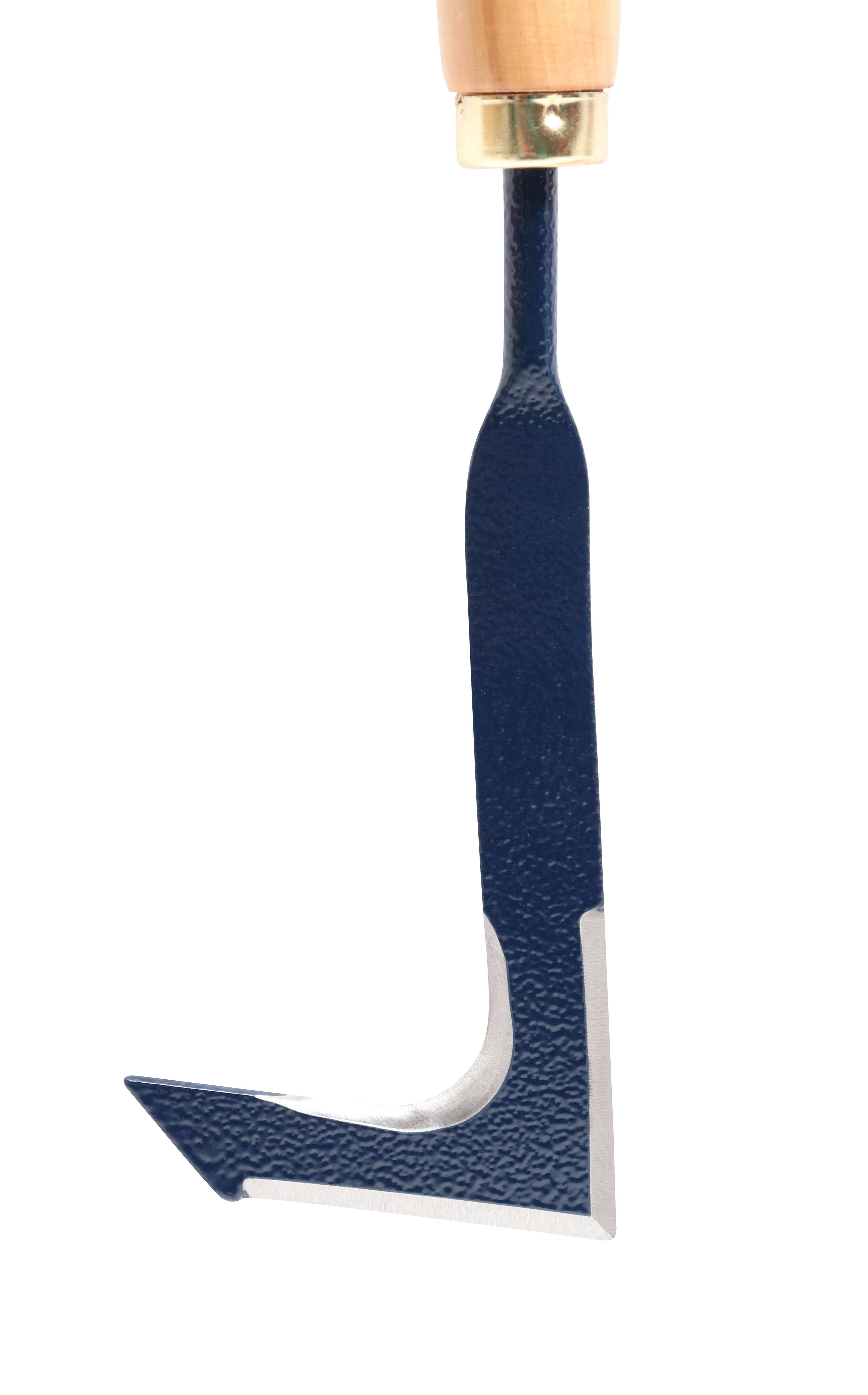 Couteau désherbeur affûté Acier Hêtre L 30 cm H 2,70 cm P 7,50 cm - S&J - Imagen 4
