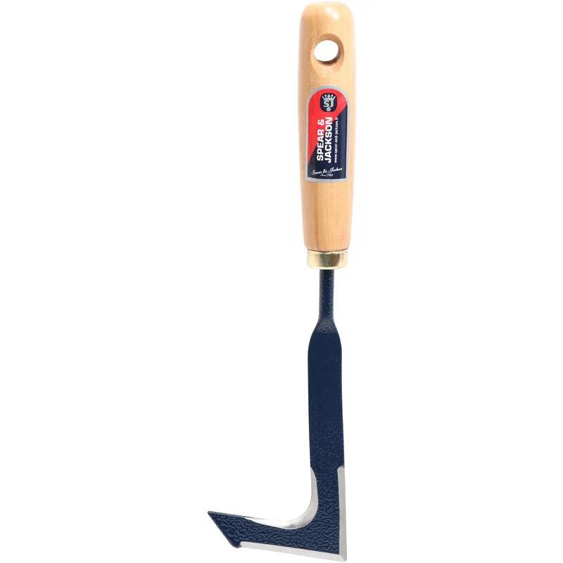 Couteau désherbeur affûté Acier Hêtre L 30 cm H 2,70 cm P 7,50 cm - S&J - Imagen 12