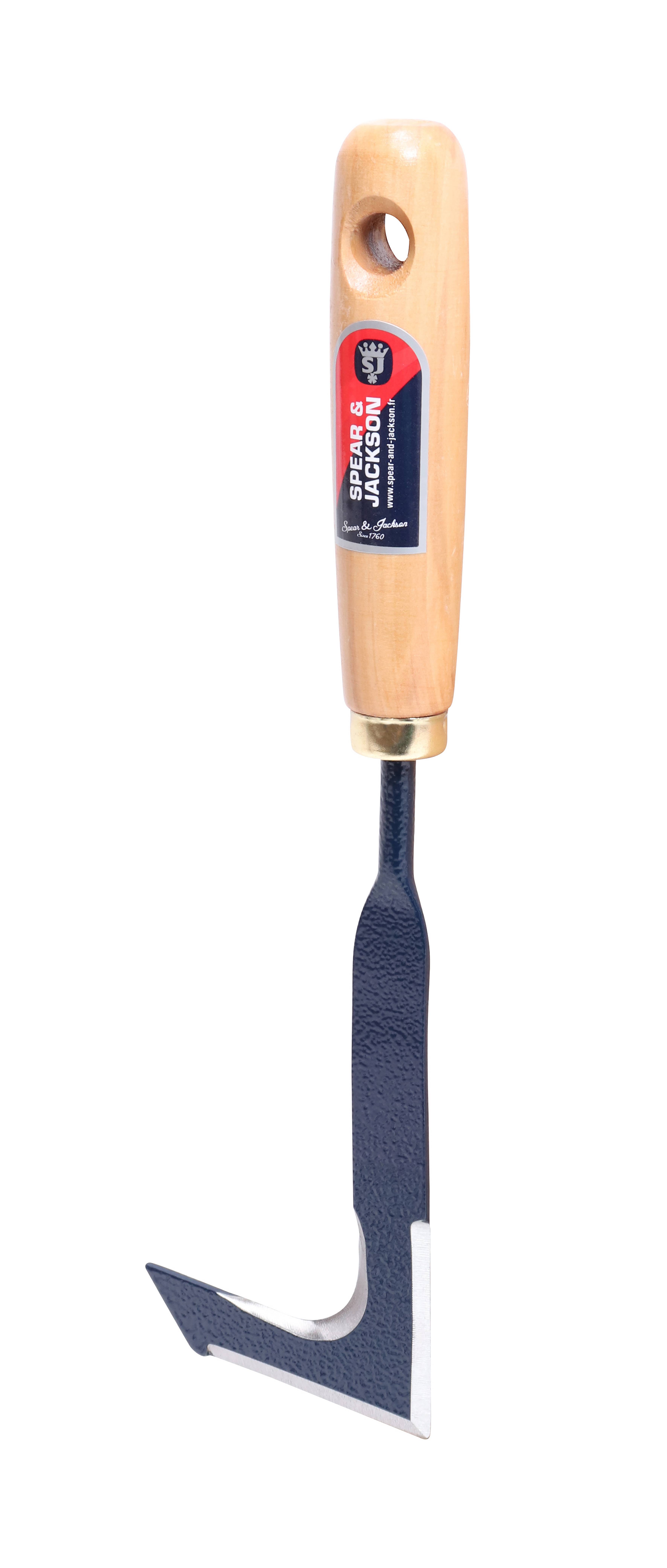 Couteau désherbeur affûté Acier Hêtre L 30 cm H 2,70 cm P 7,50 cm - S&J - Imagen 2