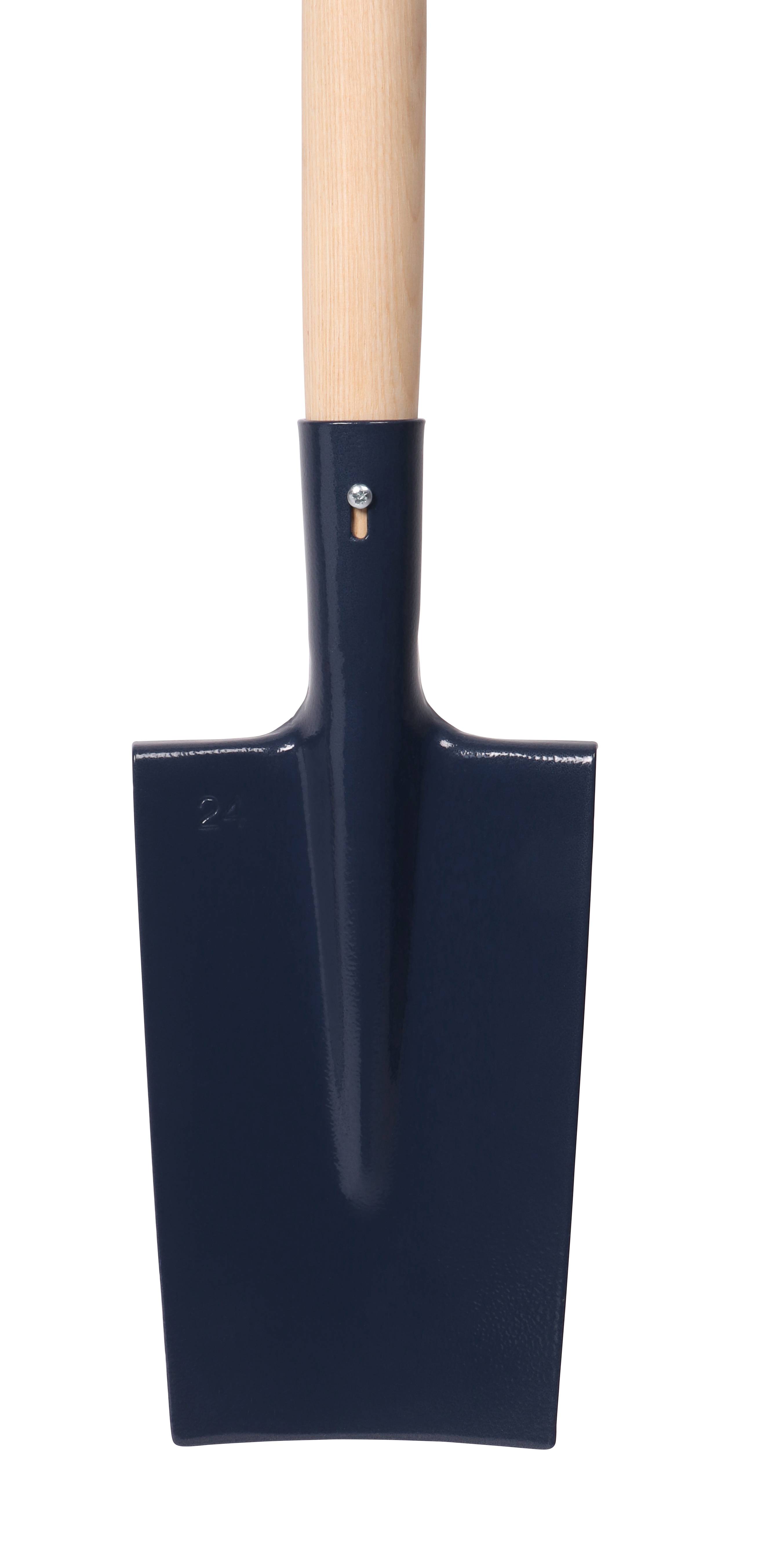 Bêche dame acier manche bois pomme 24 cm - S&J - Imagen 6