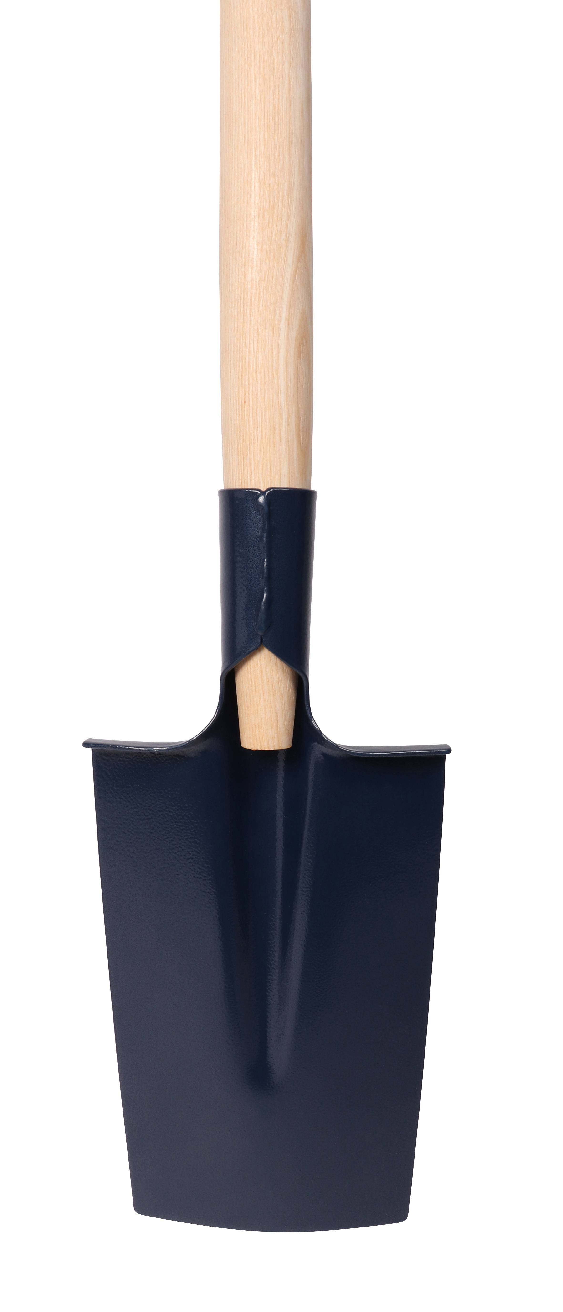Bêche dame acier manche bois pomme 24 cm - S&J - Imagen 3