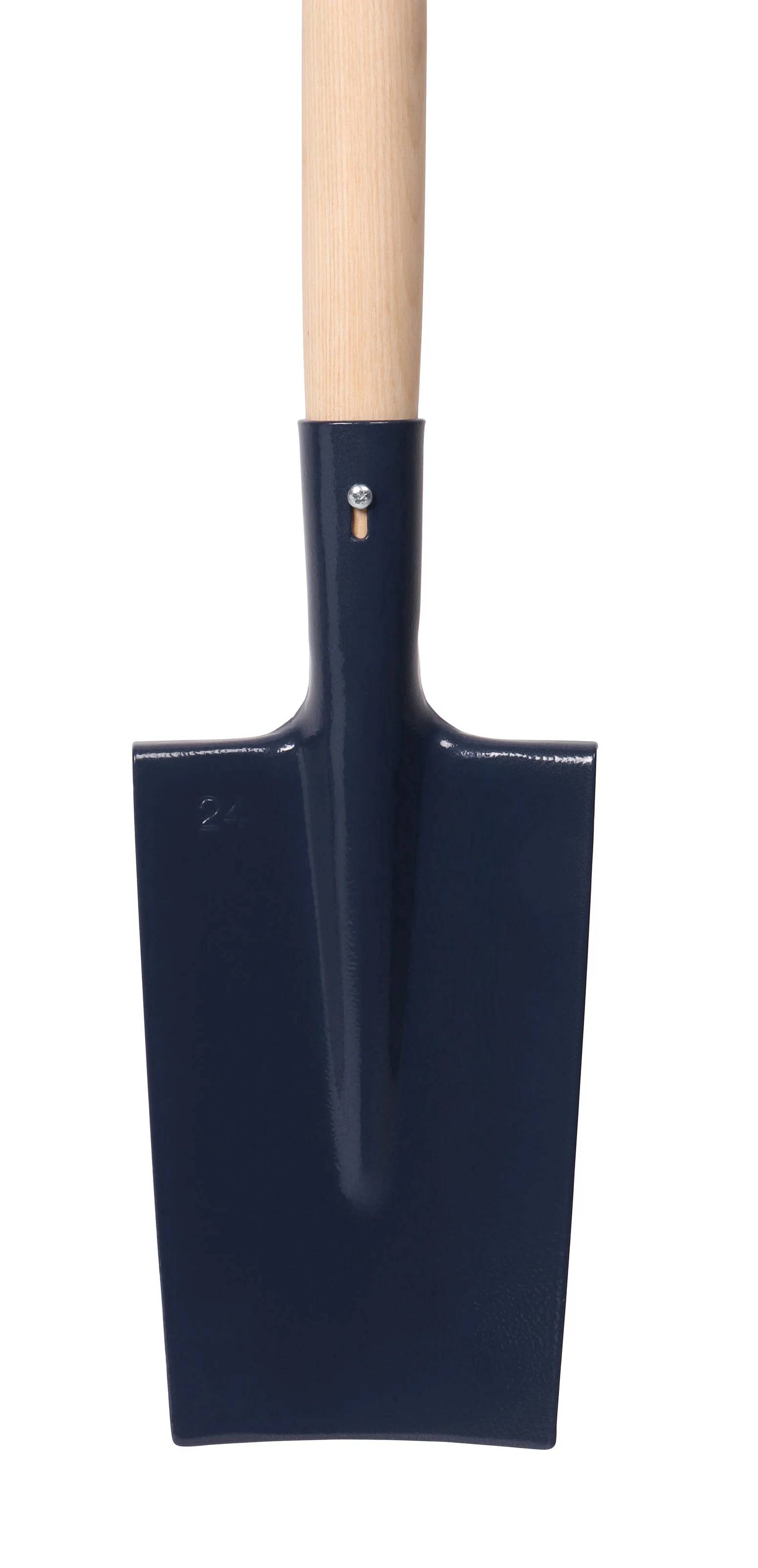 Bêche dame acier manche bois pomme 24 cm - S&J - Imagen 7