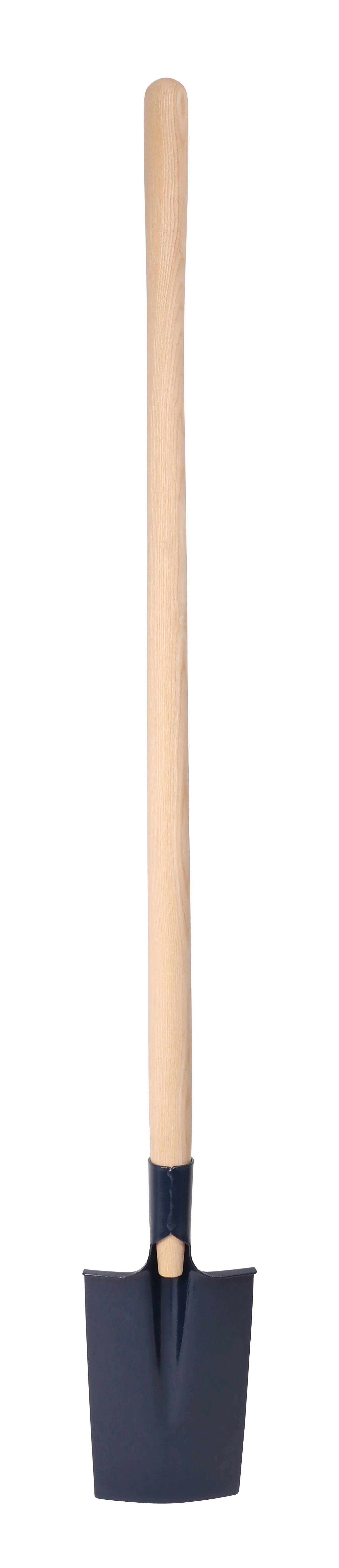 Bêche dame acier manche bois pomme 24 cm - S&J - Imagen 8