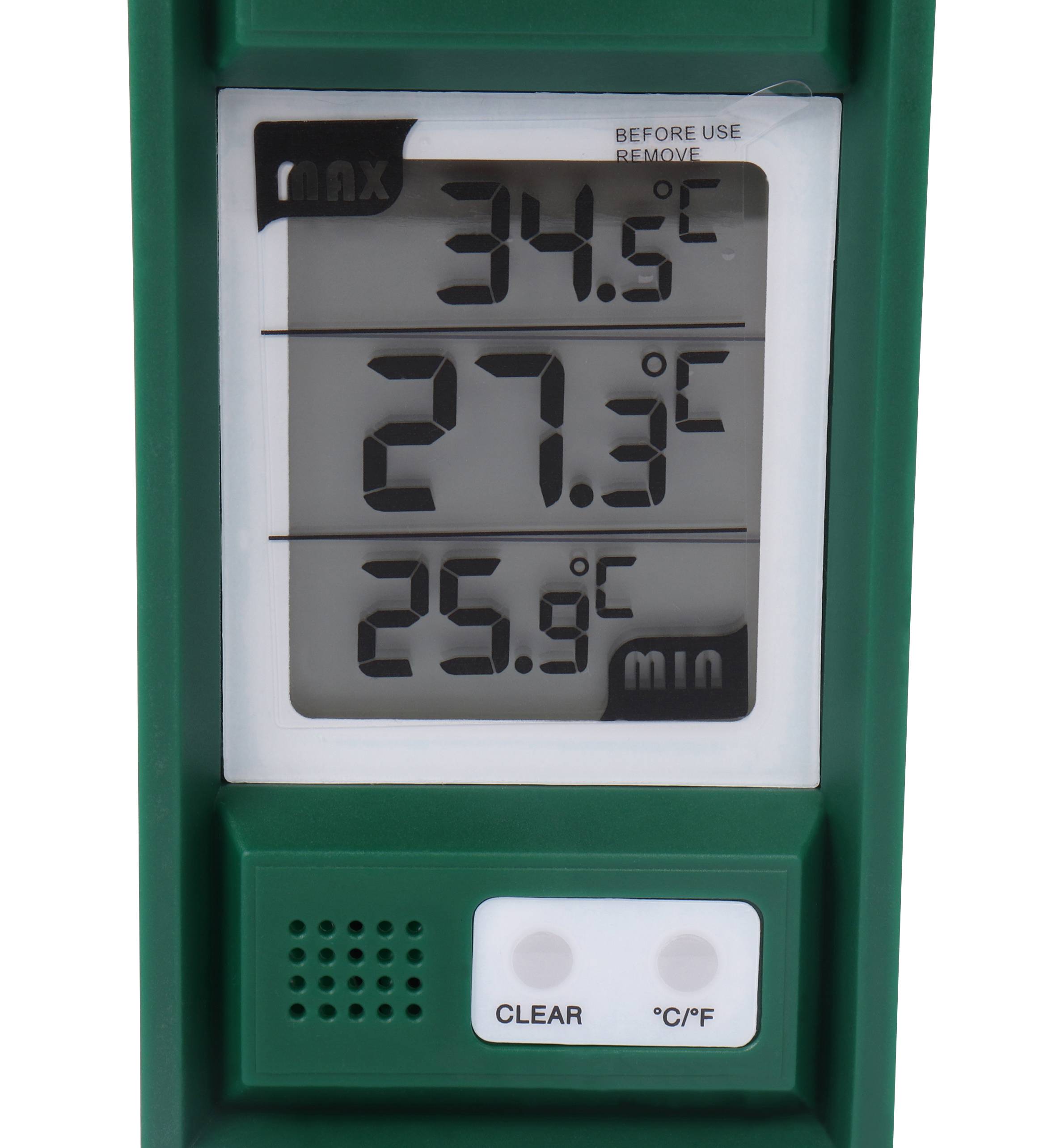 Thermomètre mini digital vert 15 cm SPEAR & JACKSON - Imagen 1