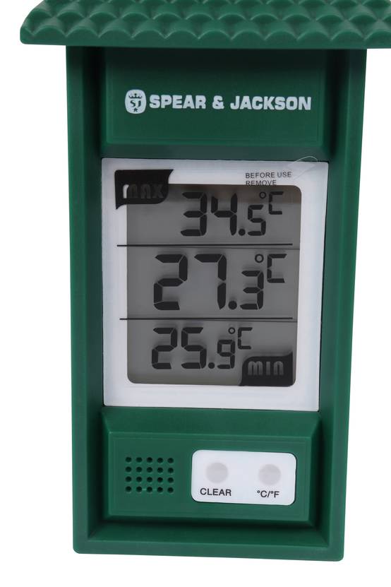 Thermomètre mini digital vert 15 cm SPEAR & JACKSON - Image 5