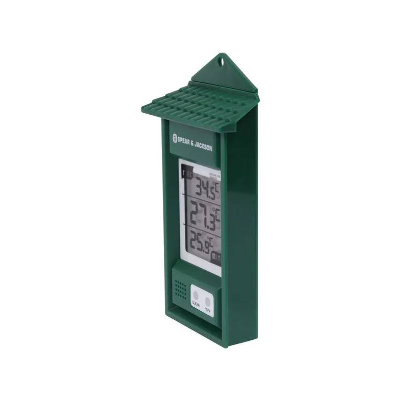 Thermomètre mini digital vert 15 cm SPEAR & JACKSON - Imagen 10