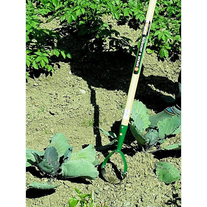 Grattoir de rocaille dentelé acier et bois 146,5 cm - S&J - Imagen 5