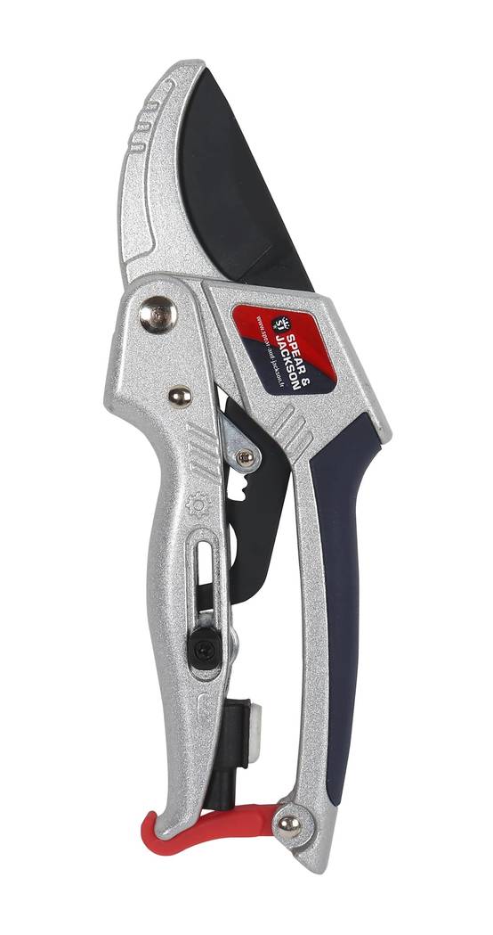 Sécateur Crémaillère Aluminium Soft-touch 25 mm 20 cm - SPEAR & JACKSON - Image 1
