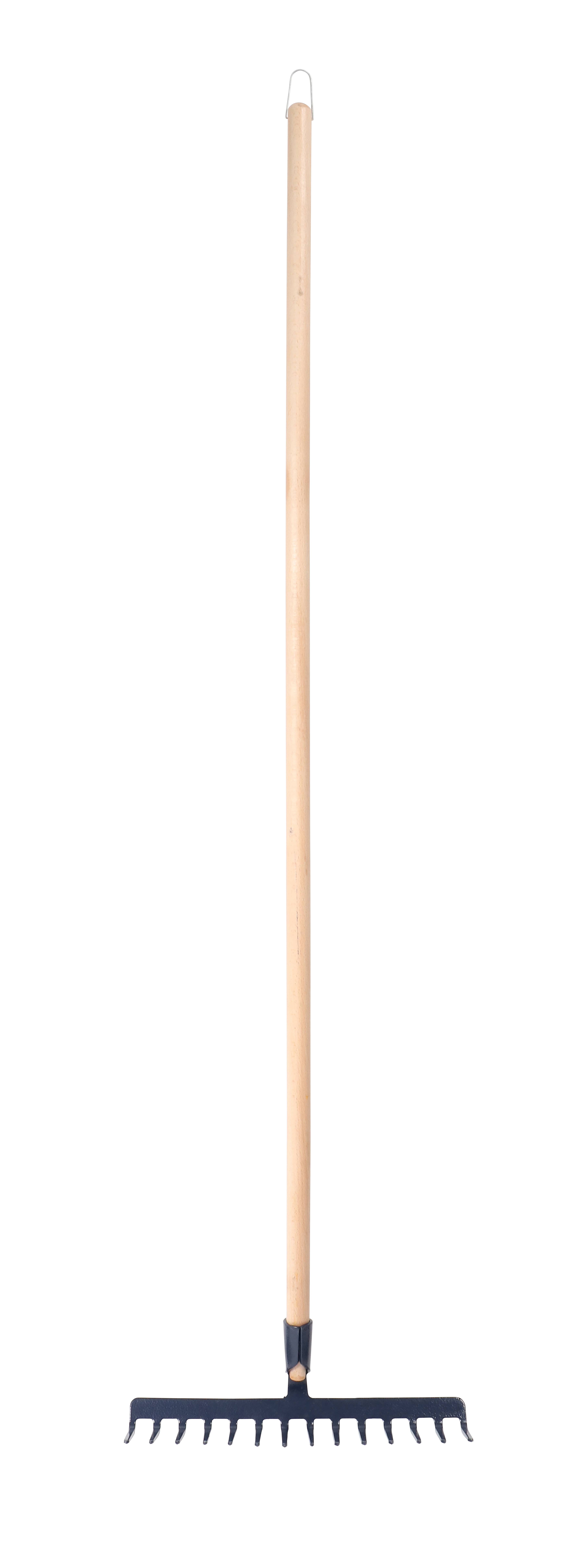 Râteau trempé 14 dents manche bois 150cm S&J - Imagen 5