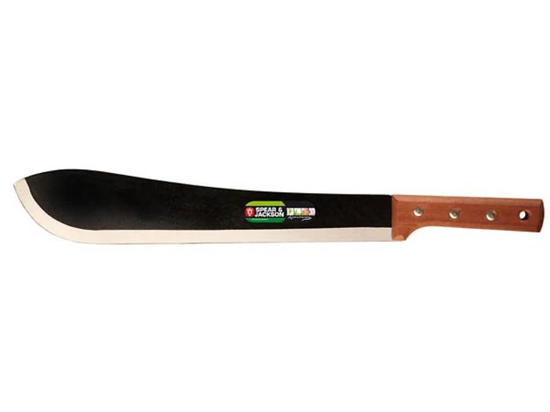 Machette poignée bois L 50 cm l 7 cm H 2,5 cm avec étui – S&J