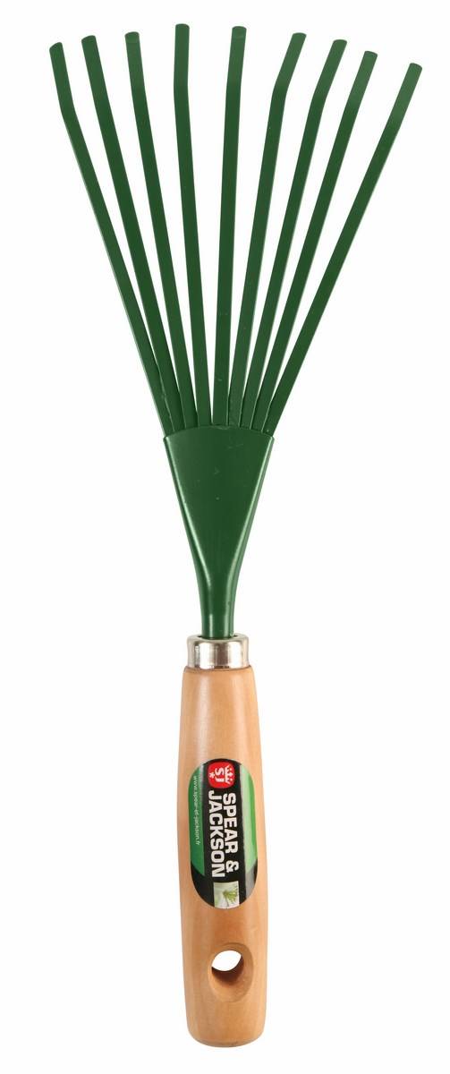 Balai à Fleurs Fil Plat Acier Manche Bois L.35 cm - SPEAR & JACKSON - Imagen 1