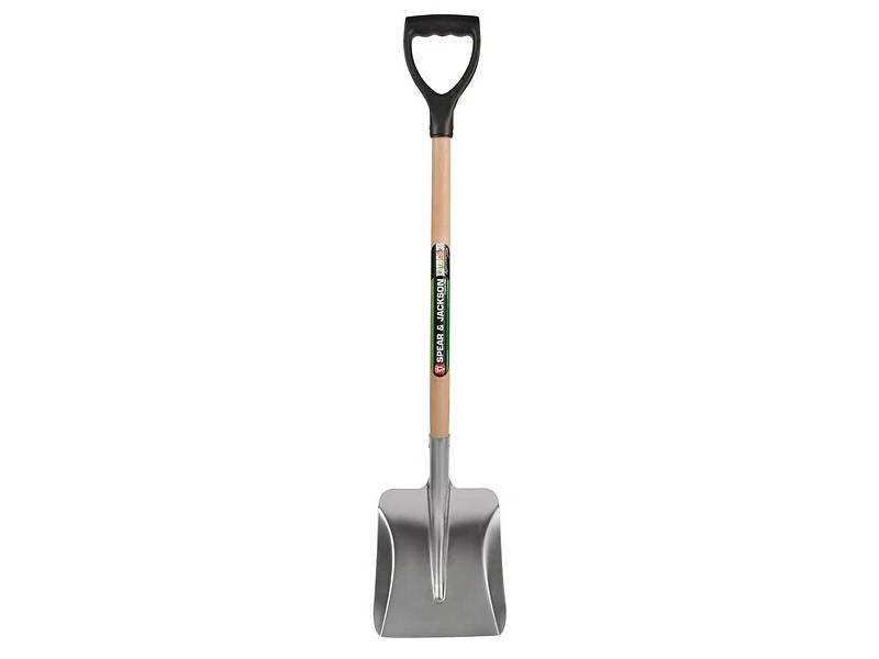 Pelle à neige aluminium Hêtre Poignée plastique L 104,5 cm - S&J - Image 2