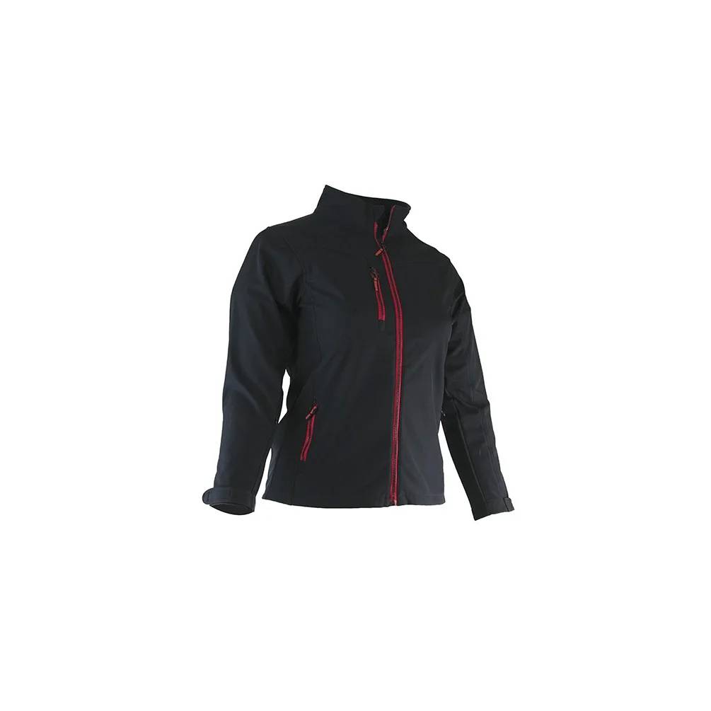 Blouson femme polaire softshell zippé noir ALBA - LMA - Imagen 5