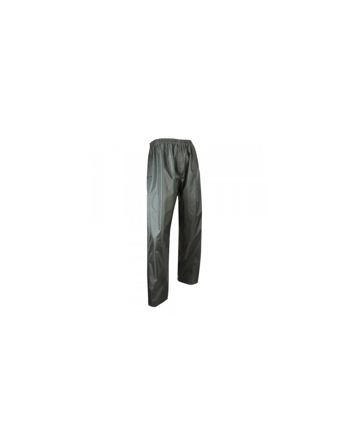 Ensemble de pluie imperméable polyester kaki modèle Averse – LMA - Imagen 2