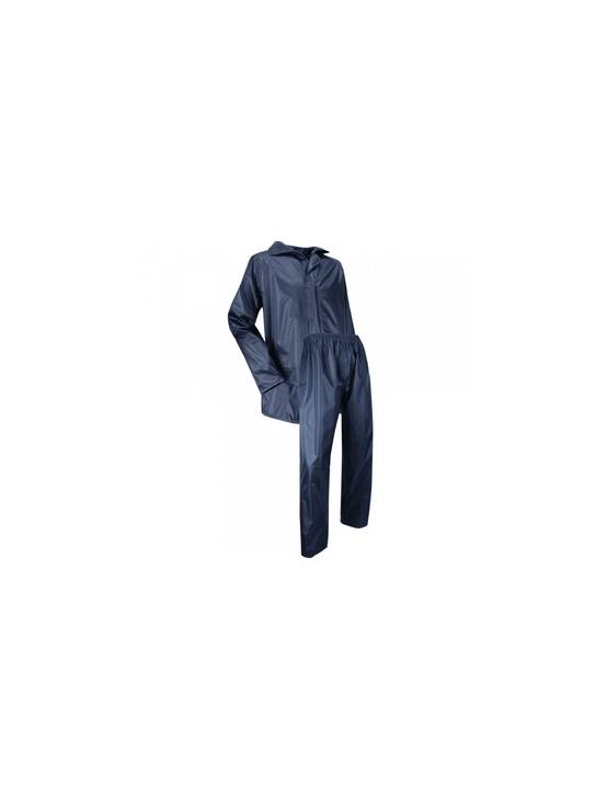 Ensemble de pluie imperméable polyester kaki modèle Averse – LMA - Image 4