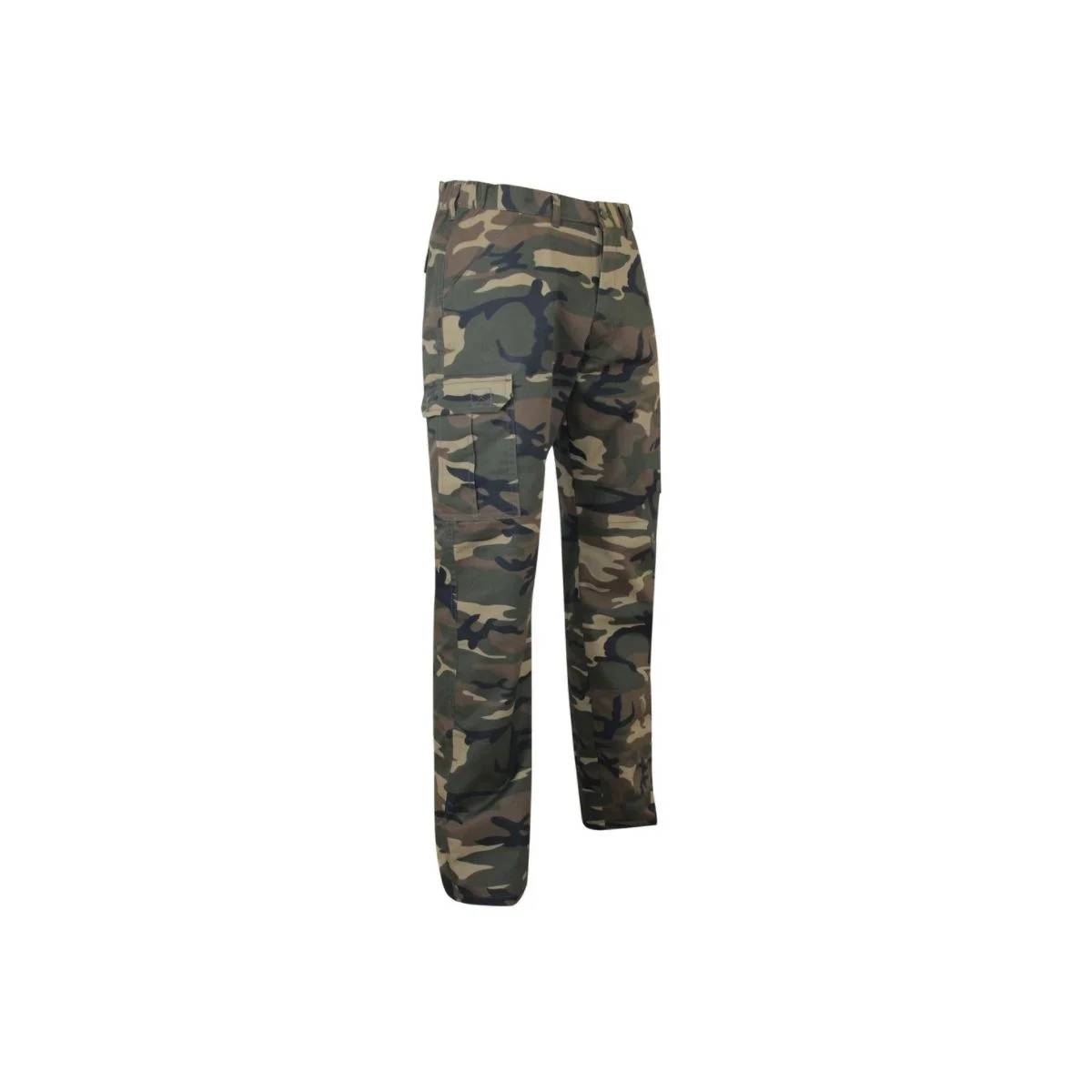 Pantalon de travail multipoches camo T44 SANGLIER - LMA - Imagen 1