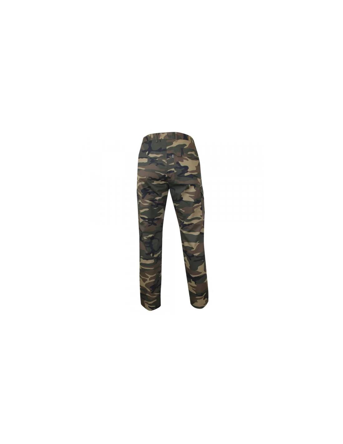 Pantalon de travail multipoches camo T44 SANGLIER - LMA - Imagen 2