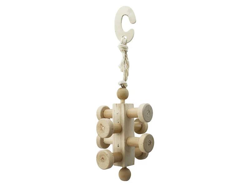 Jouet Lapin Nain Pin Naturel 28cm – RONGIS