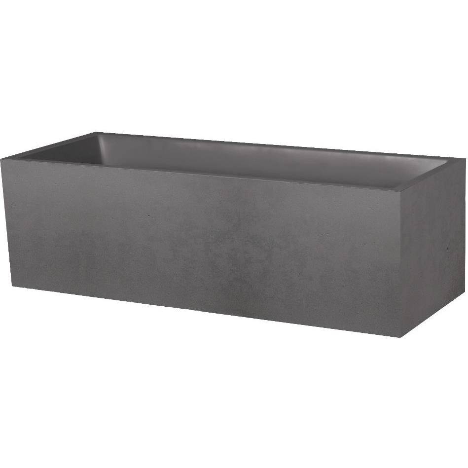 Jardinière EDA rectangulaire Basalt Anthracite - Image 2