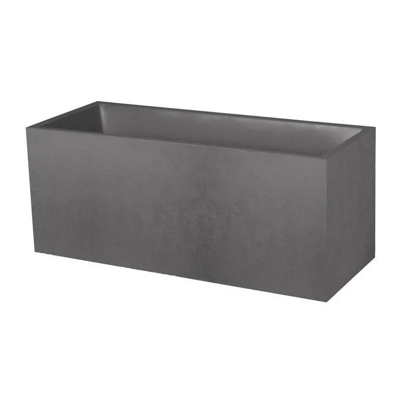 Jardinière EDA rectangulaire Basalt Anthracite - Image 3
