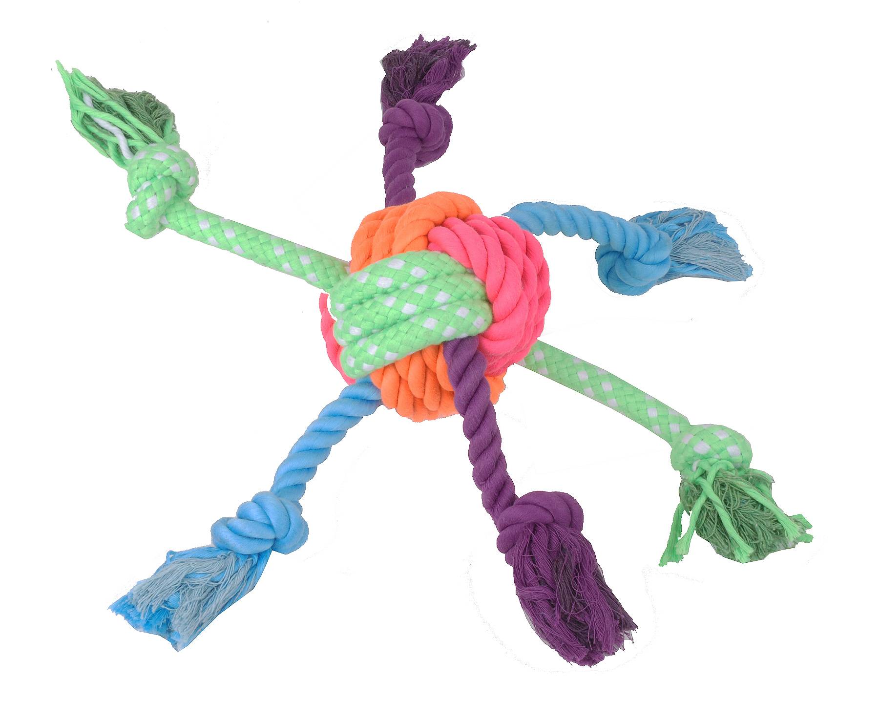 Balle corde patchwork l 56 cm - ANKA