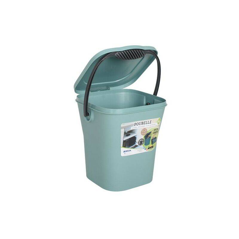 EDA - Seau Compost Vert avec couvercle 6 L.  - Image 2